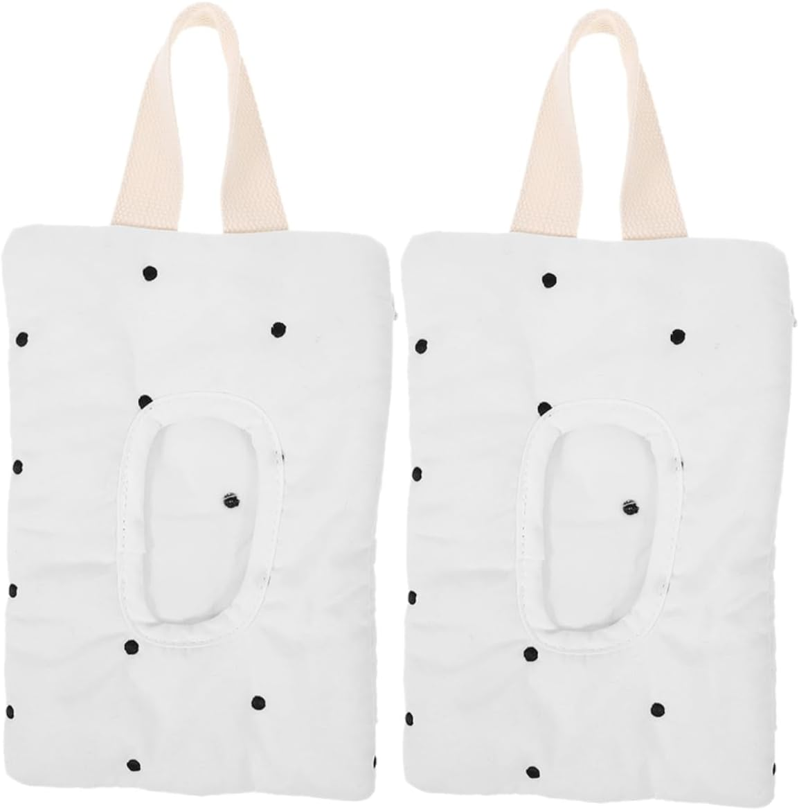 2Pcs Wipes Container Car Armrest Tissue Holder Flat Tissue Holder Towel Dispenser Wipes Dispenser