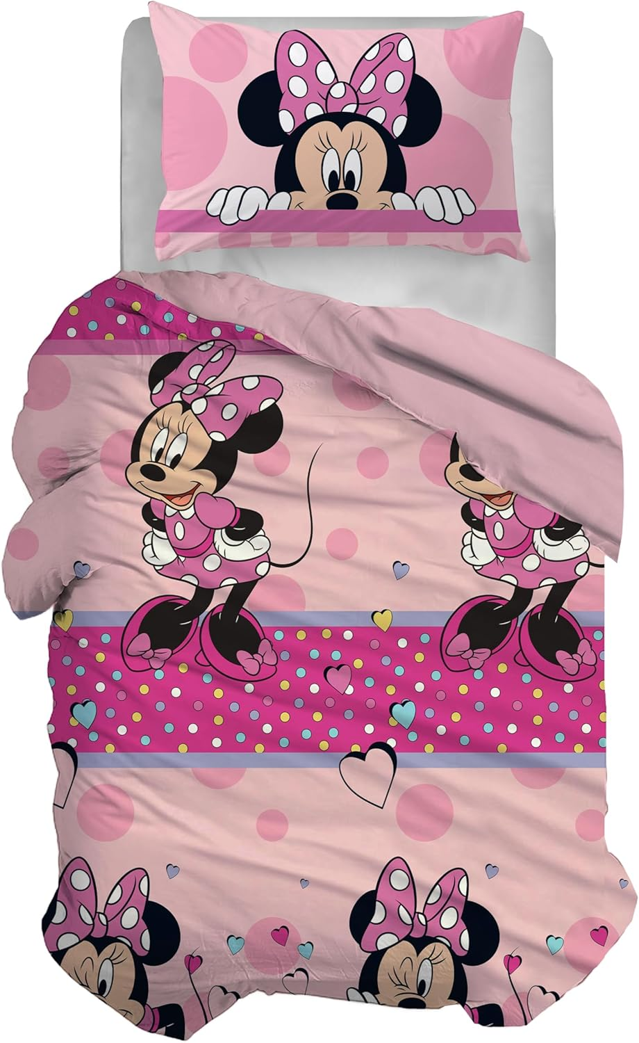 Disney Single Duvet Cover + Pillowcase Duvet Cover with Pillowcase Duvet Cover 155 X 200 Cm 100% Cotton Princess (No Fitted Sheet)