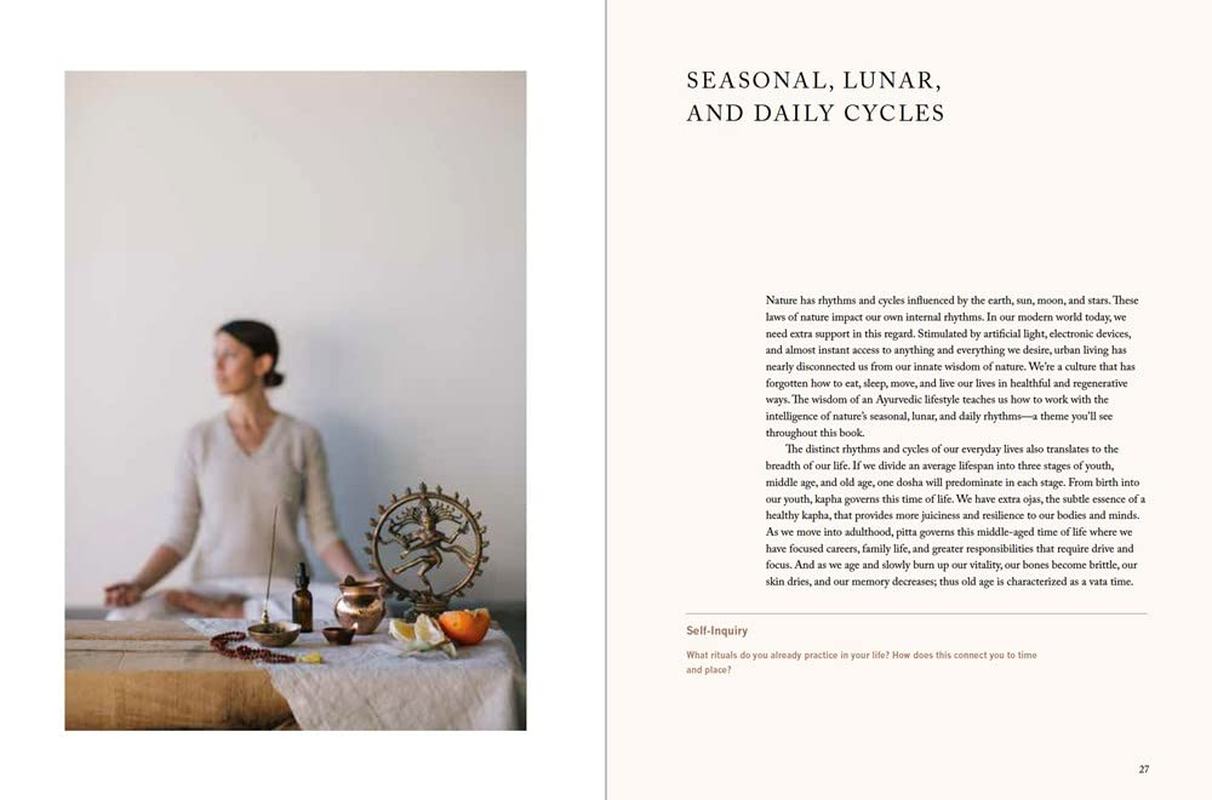 Living Ayurveda: Nourishing Body and Mind through Seasonal Recipes, Rituals, and Yoga image number 5