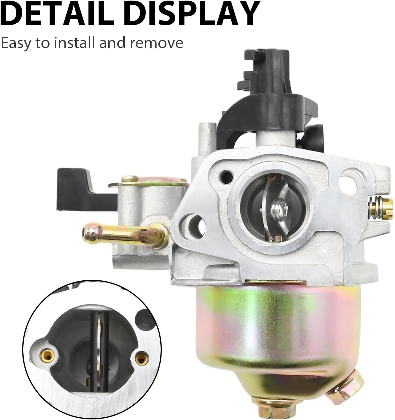 SYOWADA 16100-ZIV-003 Carburetor Tune up Kit, Replacement for Honda GXV160 HRU196 HRU216 5.5HP Mower Engines, Replacement for Sanli Models Replacement for Victa V40 image number 3