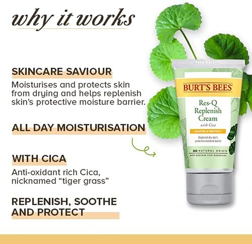 Burt'S Bees 99% Natural Res-Q Cream with Cica, 50 G image number 3