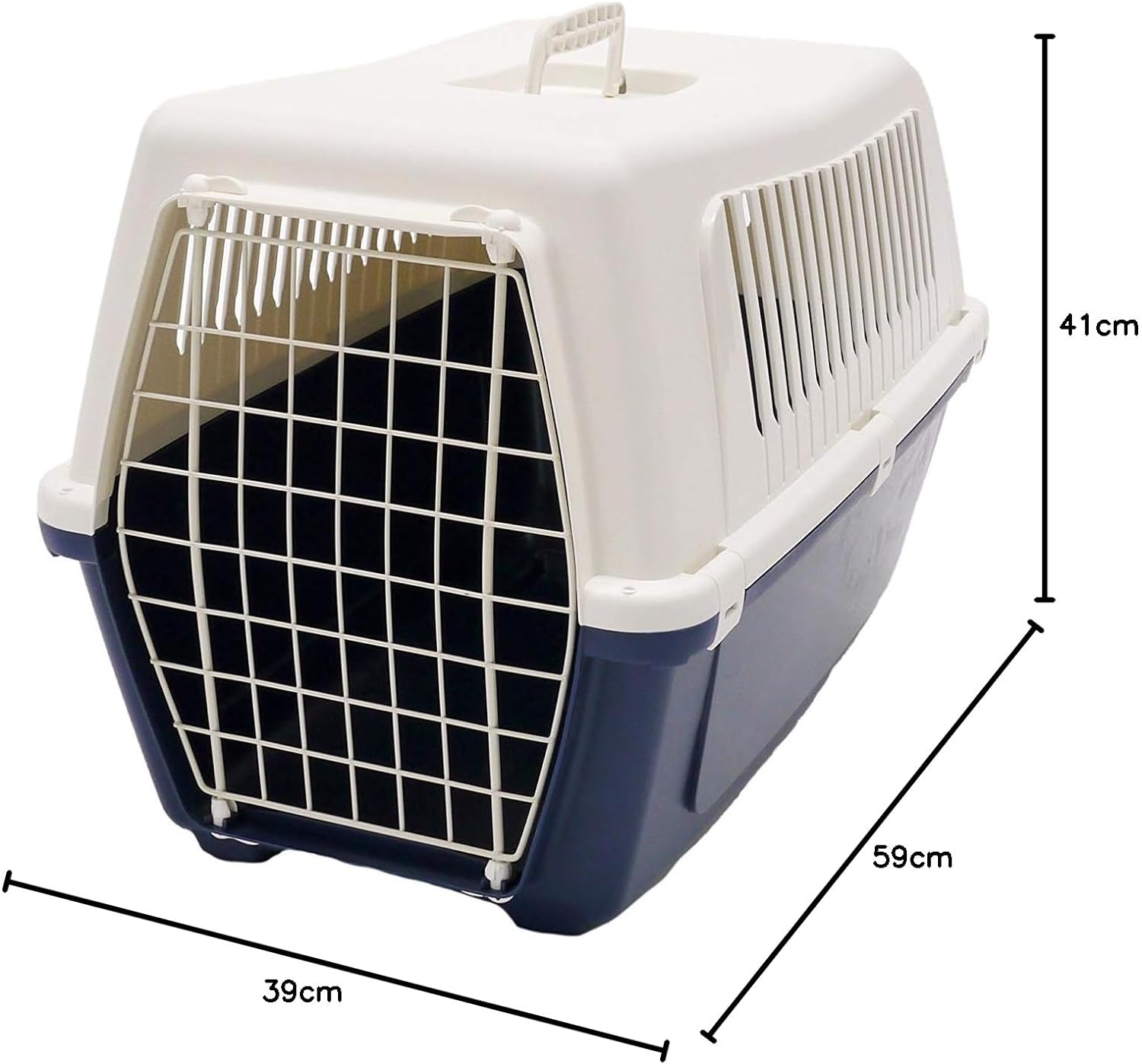 ZEEZ 2539 Vision Classic 60 Pet Carrier 59X39X41Cm, Night Blue, 59X39X41Cm image number 1