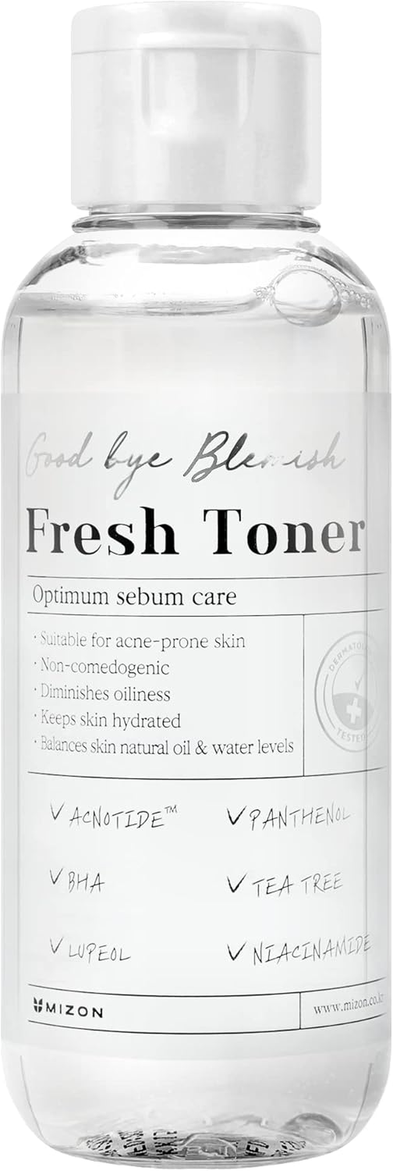 Mizon Good Bye Blemish Fresh Toner 120 Ml image number 2