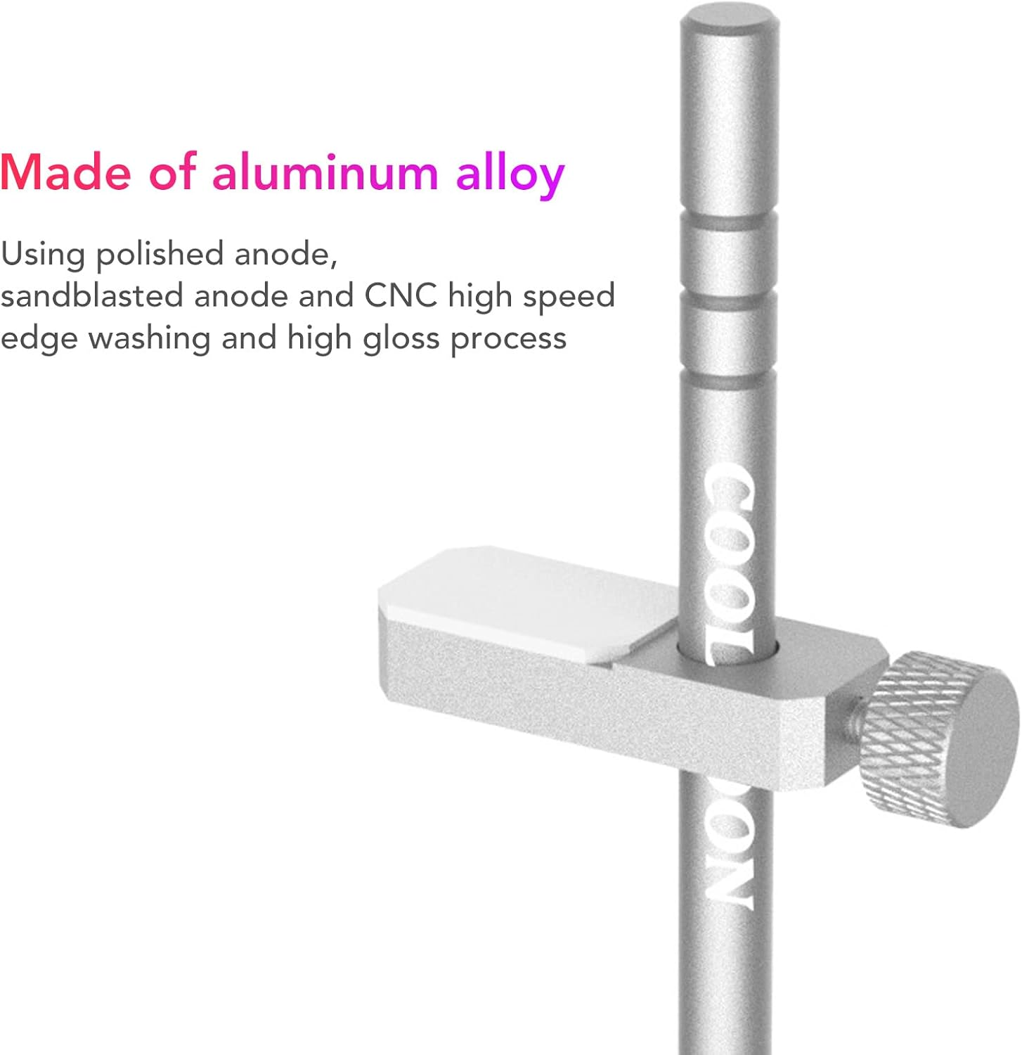 Aluminum Alloy Graphics Card Holder with Magnetic Design for Computer GPU Support image number 4