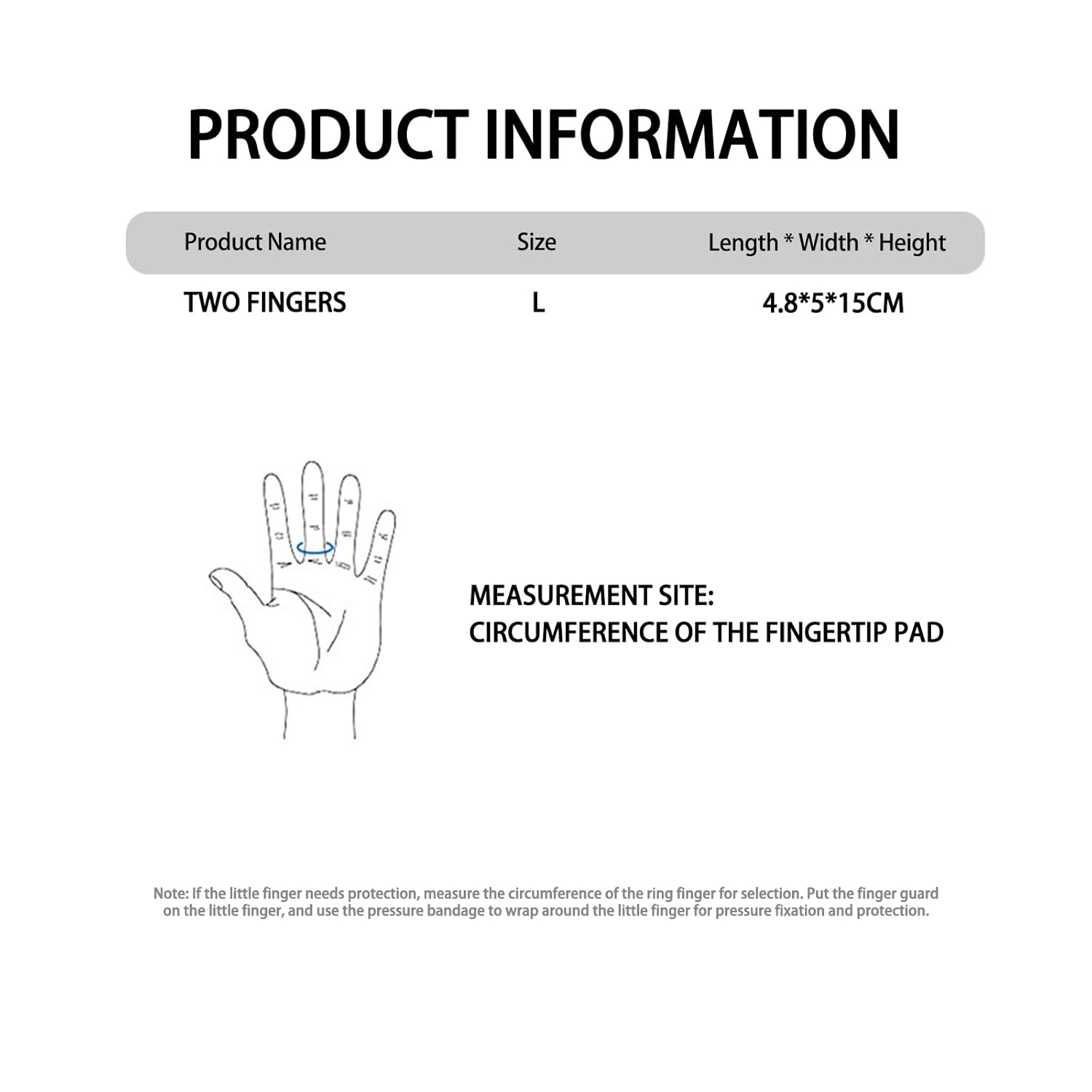 Finger Splints Finger Sleeves with Sports Compression Wraps for Basketball Tennis Volleyball Two Finger Protectors for Injury Prevention and Support image number 3