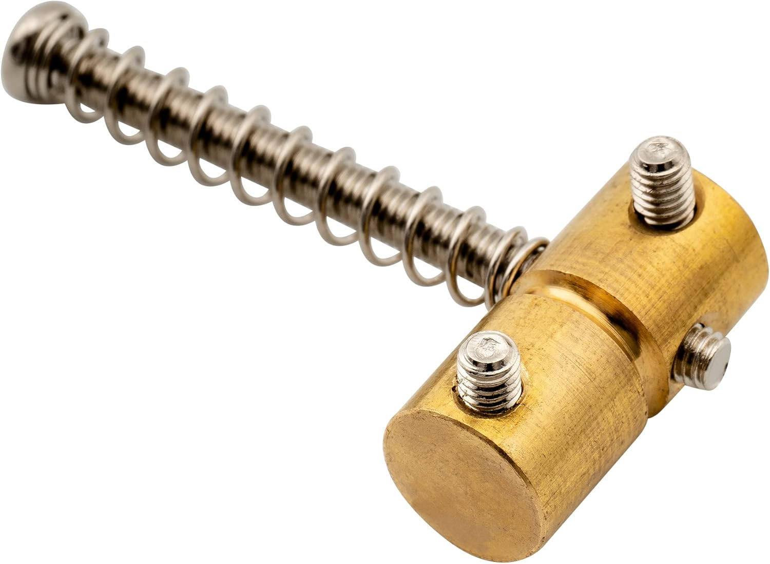 Musiclily Pro 57Mm Brass Bass Bridge Saddle Set for 4 String Precision Jazz Bass (4 Pieces) image number 3