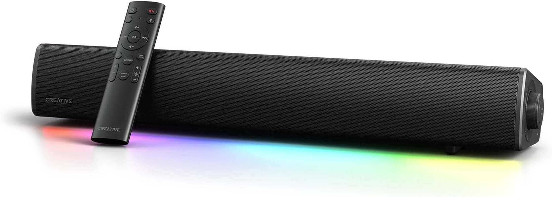 Sound Blaster GS5 RGB Gaming Soundbar with Superwide Technology, Powered via Adapter, up to 60W Peak Power, Bluetooth 5.4, Optical-In, Headphone-Out Port, for PC and TV image number 5