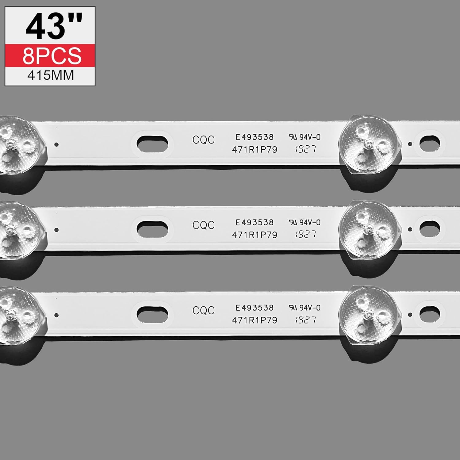 TV Lamps Kit LED Backlight Strips Fit for Philips 43PFT4001/05 12 15 60 HD LED Bars 4708-K43WDR-A1213K04 LED Bands Rulers K430WDR A1