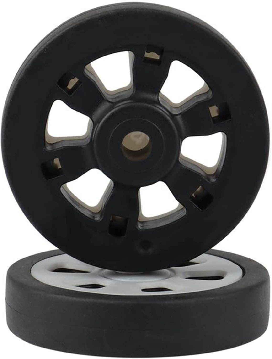 4X Luggage Accessories Wheels Aircraft Suitcase Pulley Rollers Mute Wheel Wear- Parts Repair 50X12Mm image number 5