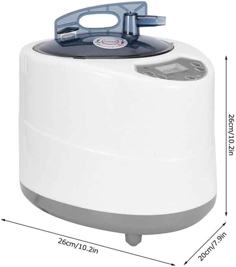 2.6L Sauna Steamer, Portable Steam Generator with Remote Control, Stainless Steel Pot, Spa Machine with Timer Display for Body Detox AU Plug