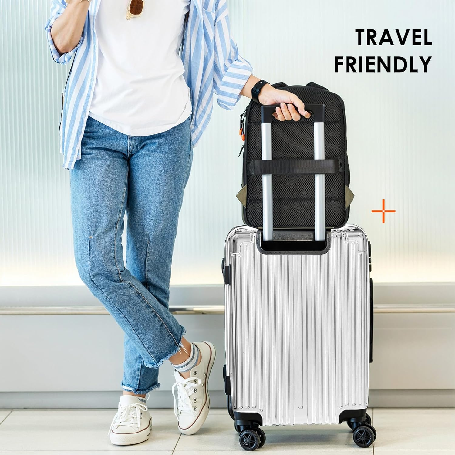 TARION Camera Backpack, Photography Backpack with Large Capacity, Padded Insert, 15'' Laptop Compartment, Professional Waterproof Camera Bag for DSLR SLR Canon Nikon Fuji Sony Cameras image number 2