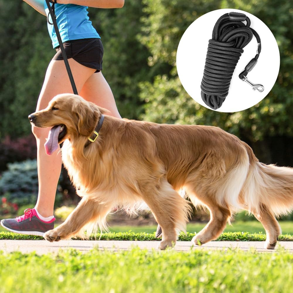 NACOCO Dog 30M Training Lead - Pet Extra Long Leash Durable for Large Dogs Outdoor Camping and Hiking German Shepherd image number 5