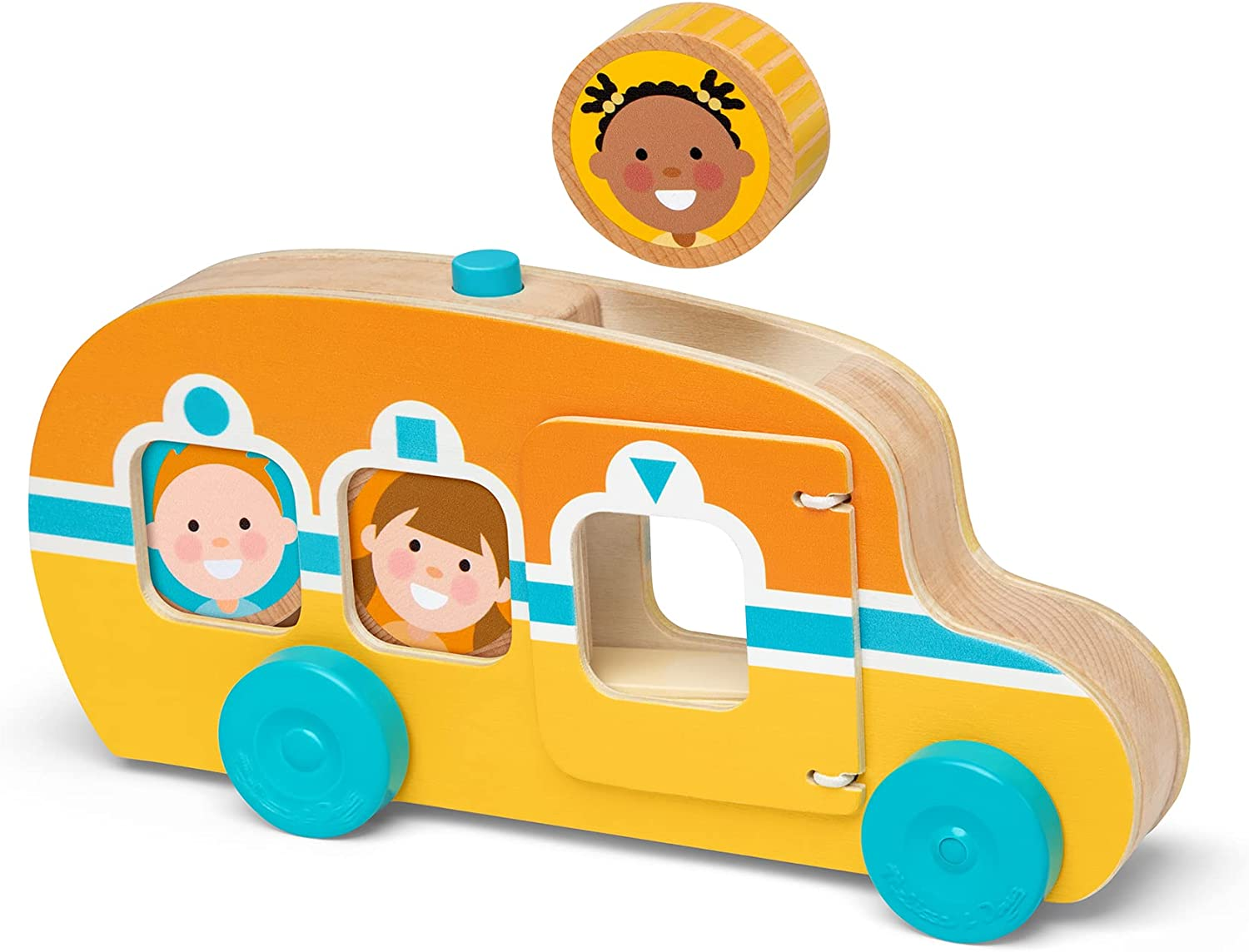 Melissa and Doug - Go Tots Roll & Ride Bus image number 2