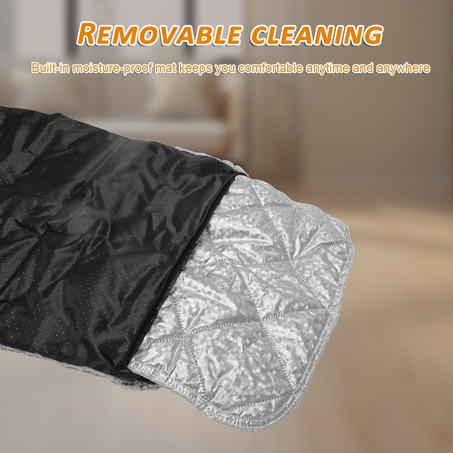 RANJIMA Electric Blanket for Dogs and Cats, 50 X 40 Cm Pets Heat Blanket Soft Cuddly Cat Blanket Washable Cover Cat Cushion Cat Bed Fluffy and Soft Fluffy Dog Blanket Cat Bed image number 1