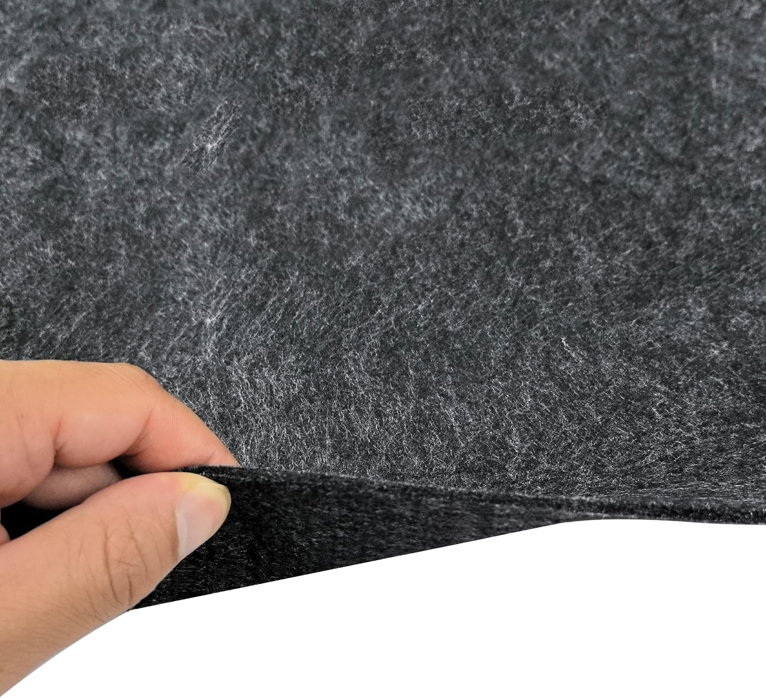 1Mx2M High Grade - Underfelt Carpet for RV, Boat, Truck, Door Liner, Desk,Underfelt Carpet for Speaker ﻿ (Dark Grey, 39 X 78Inch) image number 5