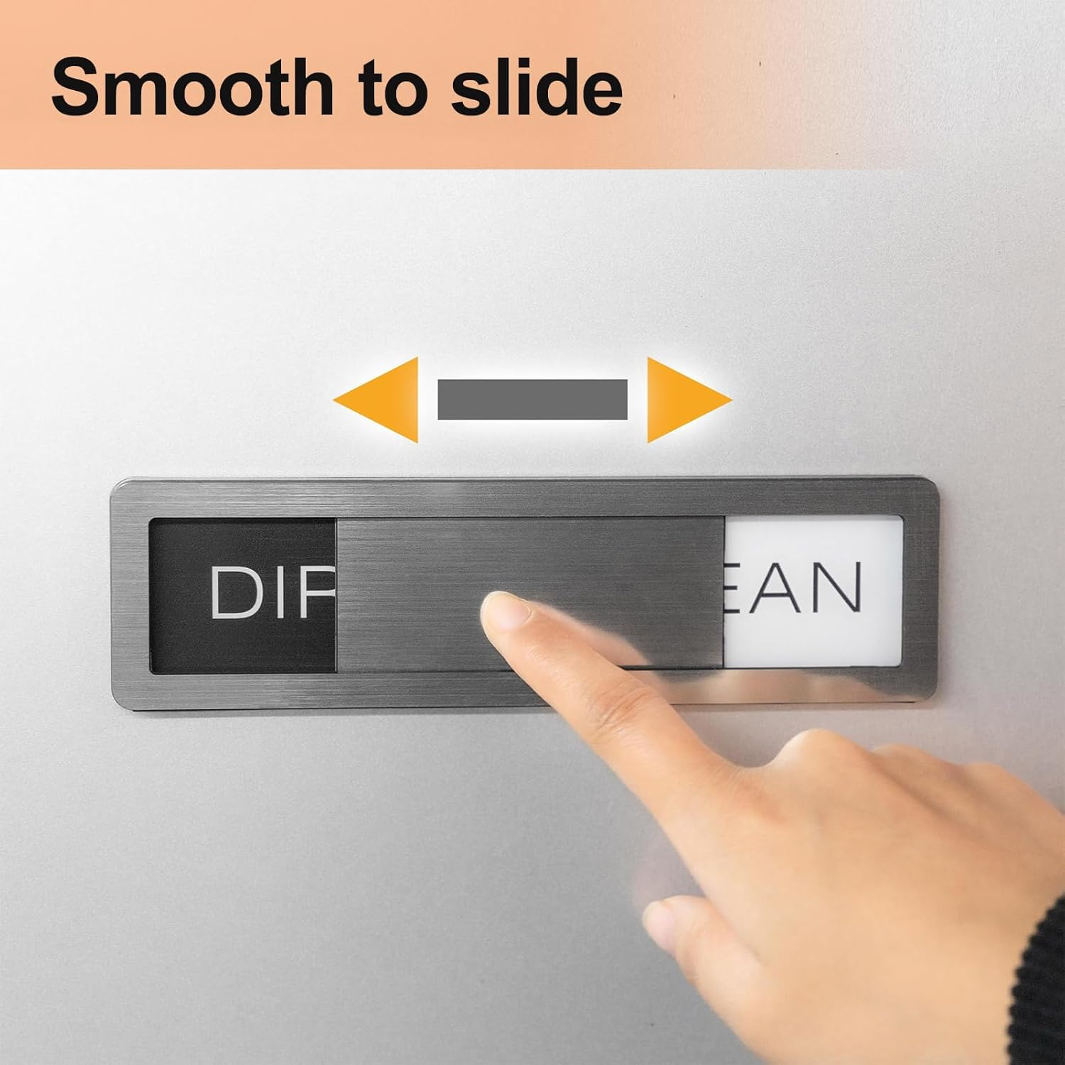 Dishwasher Magnet Clean Dirty Sign Non-Scratching Strong Magnet or Adhesive Options Indicator Tells Whether Dishes Are Clean or Dirty image number 1