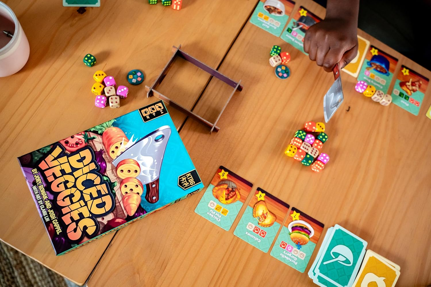 KTBG | Diced Veggies | Board Game image number 4