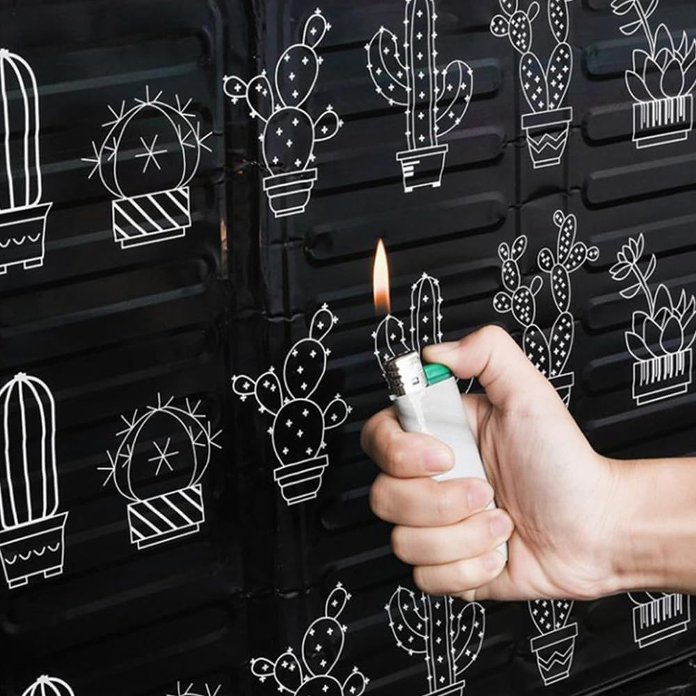 2X Black Kitchen Oil Splash Guard Wall Foil Protector Stove Cover Removable Baffle Screen image number 4