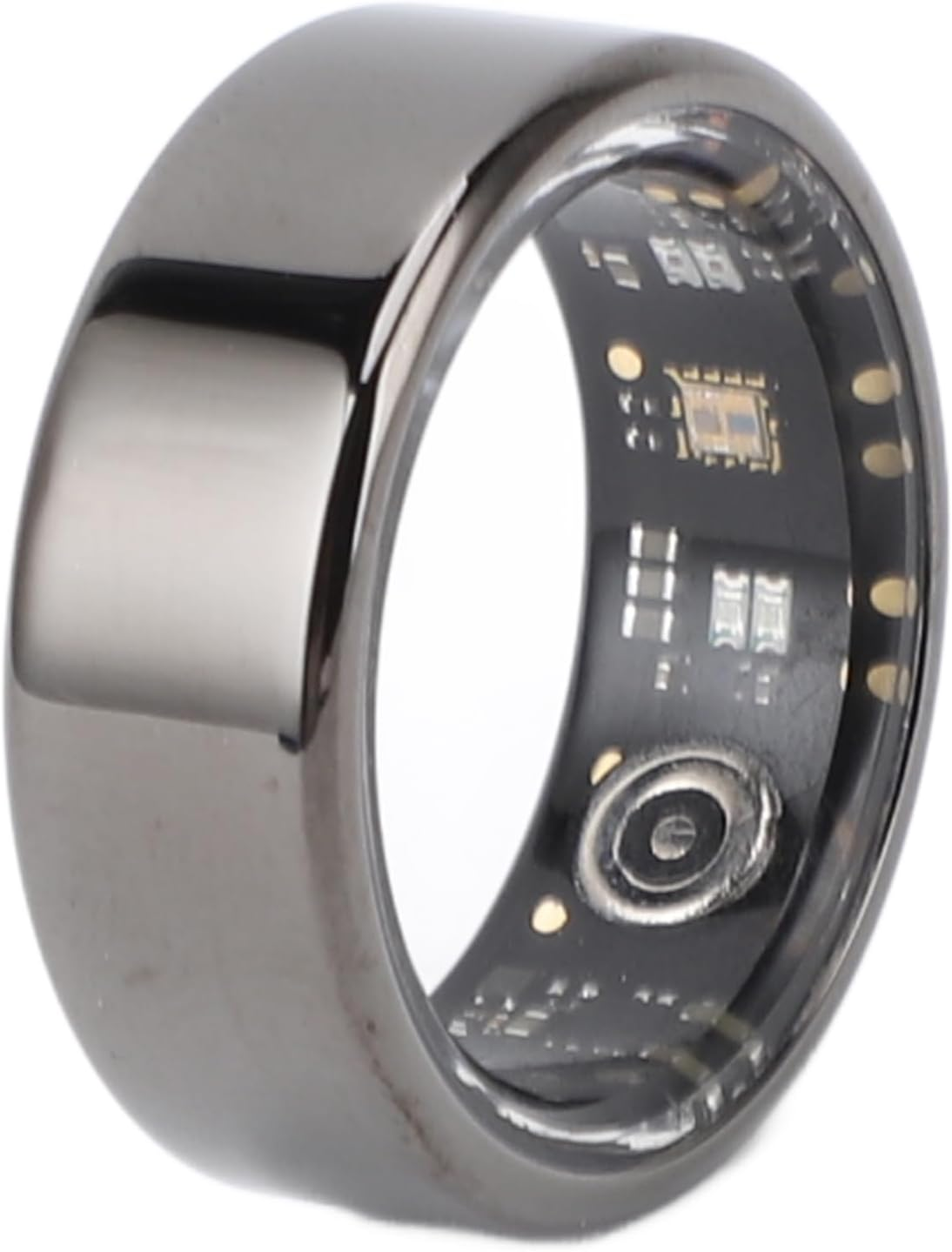 Smart Ring Fitness Tracker Waterproof Sleep Tracking 24/7 Activity Monitor 5-7 Days Battery Life Black Size 8 image number 6