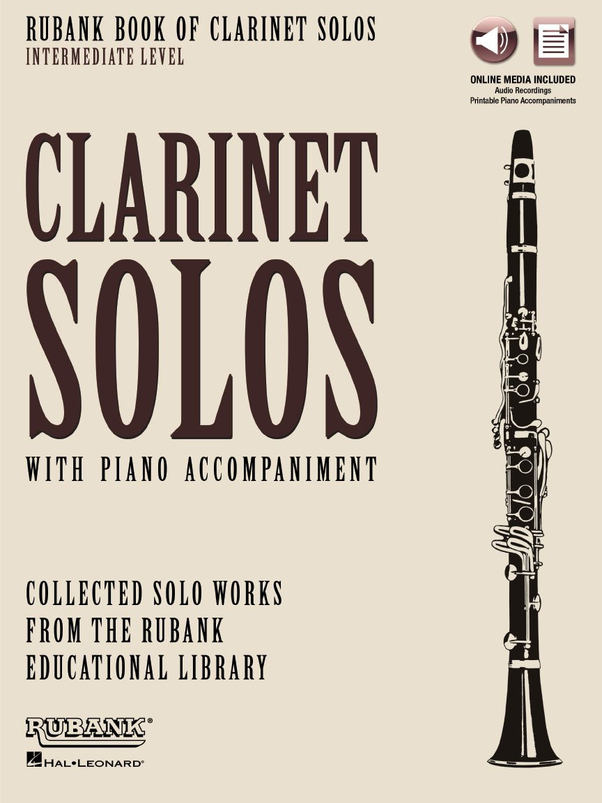 Rubank Book of Clarinet Solos Intermediate Level Clarinet Sheet Music Book with Online Audio 11 Classical and Festival Pieces by Mozart Handel Schumann and More Hal Leonard Collection image number 4