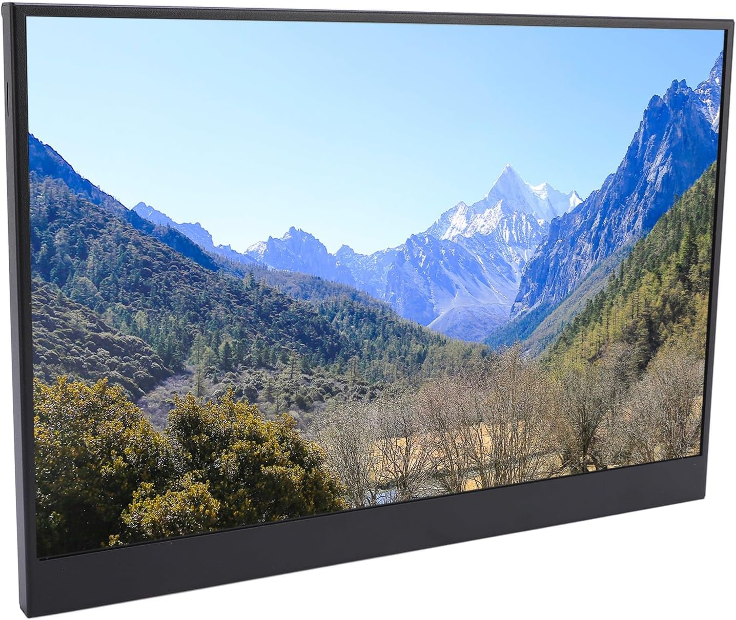 Laptop Monitor Extender, 12 Inch LCD Portable Laptop Screen Extender with Built in Speaker, 1920X1200 185PPI, 60Hz Refresh Rate, USB C Interface image number 1