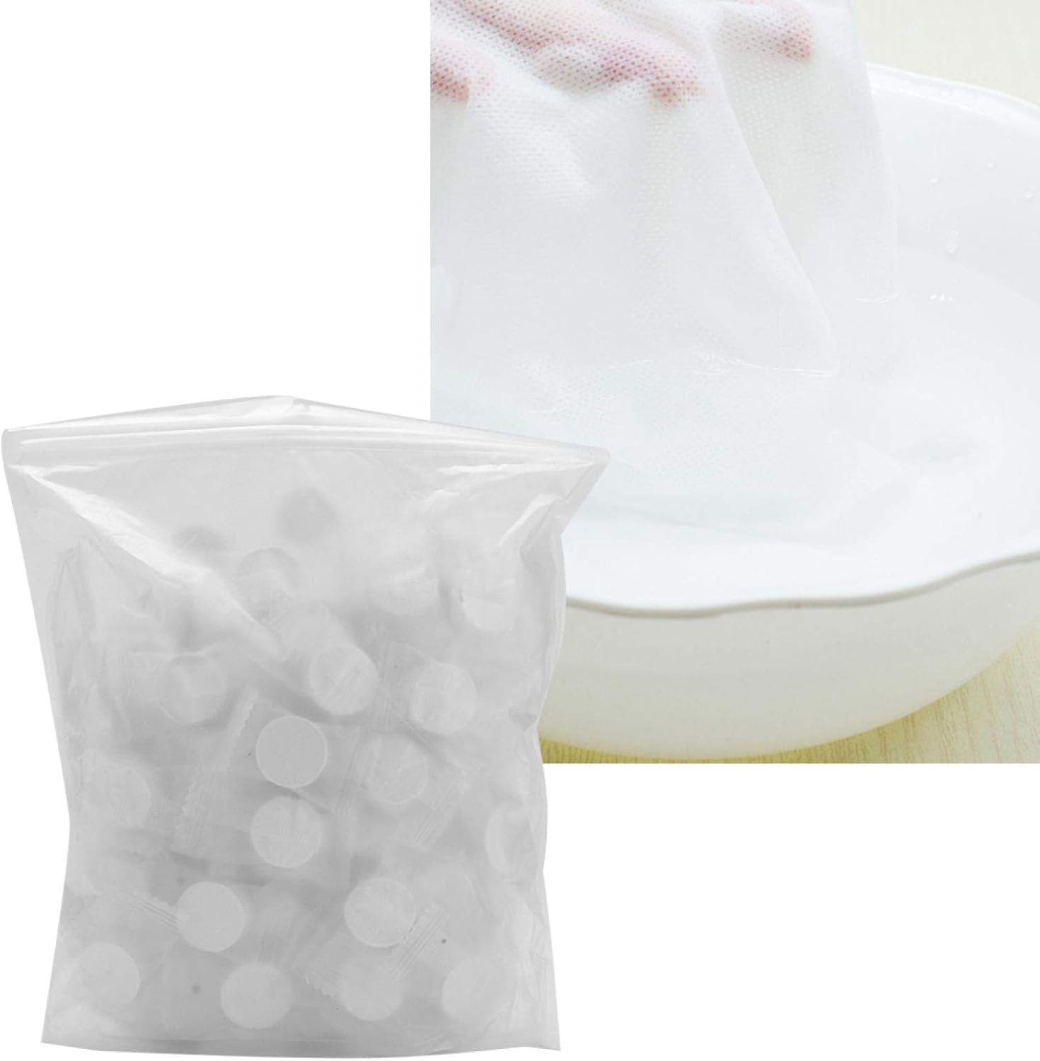 100Pcs Portable Towel, Cotton Compressed Towel, for Business Trip No Stimulation Portable Outdoor image number 3