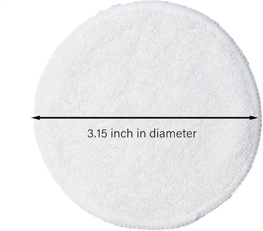 MIVES Reusable Bamboo Cotton Rounds, 20Pcs Eco-Friendly Facial Cleansing Pads image number 3