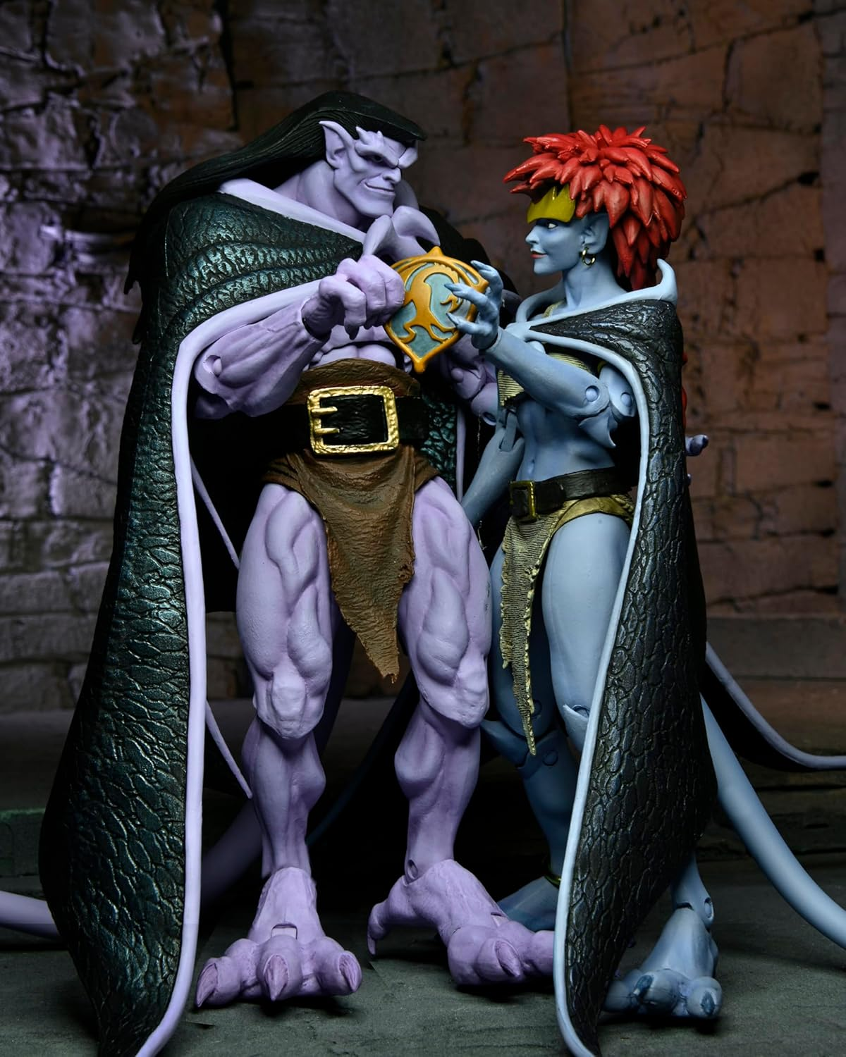 NECA Collectible 2-Pack Gargoyles: Vows Ultimate 7" Scale Action Figures - Goliath and Demona image number 5