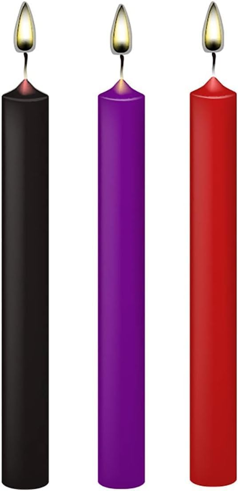 Low Temperature Candles Low Heat Candle Romantic Wax Play Candles for Lovers Couples Wedding image number 5