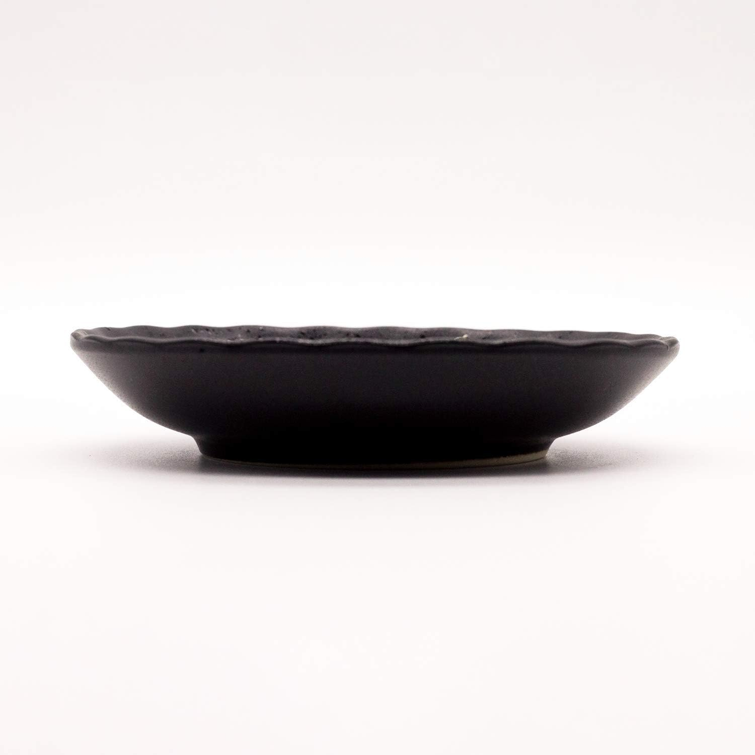 Mino Ware Small Plate, Diameter 4.7 Inches (12 Cm), Set of 5, Shinkai, Made in Japan