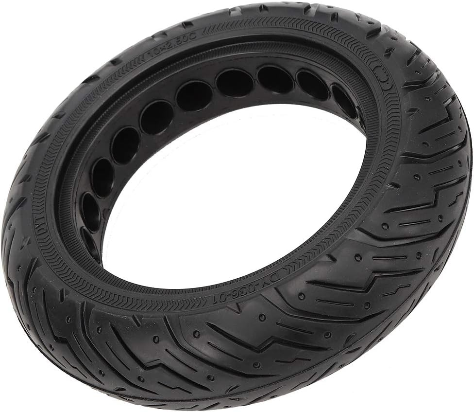 Rengu Non Explosion Scooter Tyre, Sturdy 10X2.50 Non Slip for Ninebot G30 image number 3