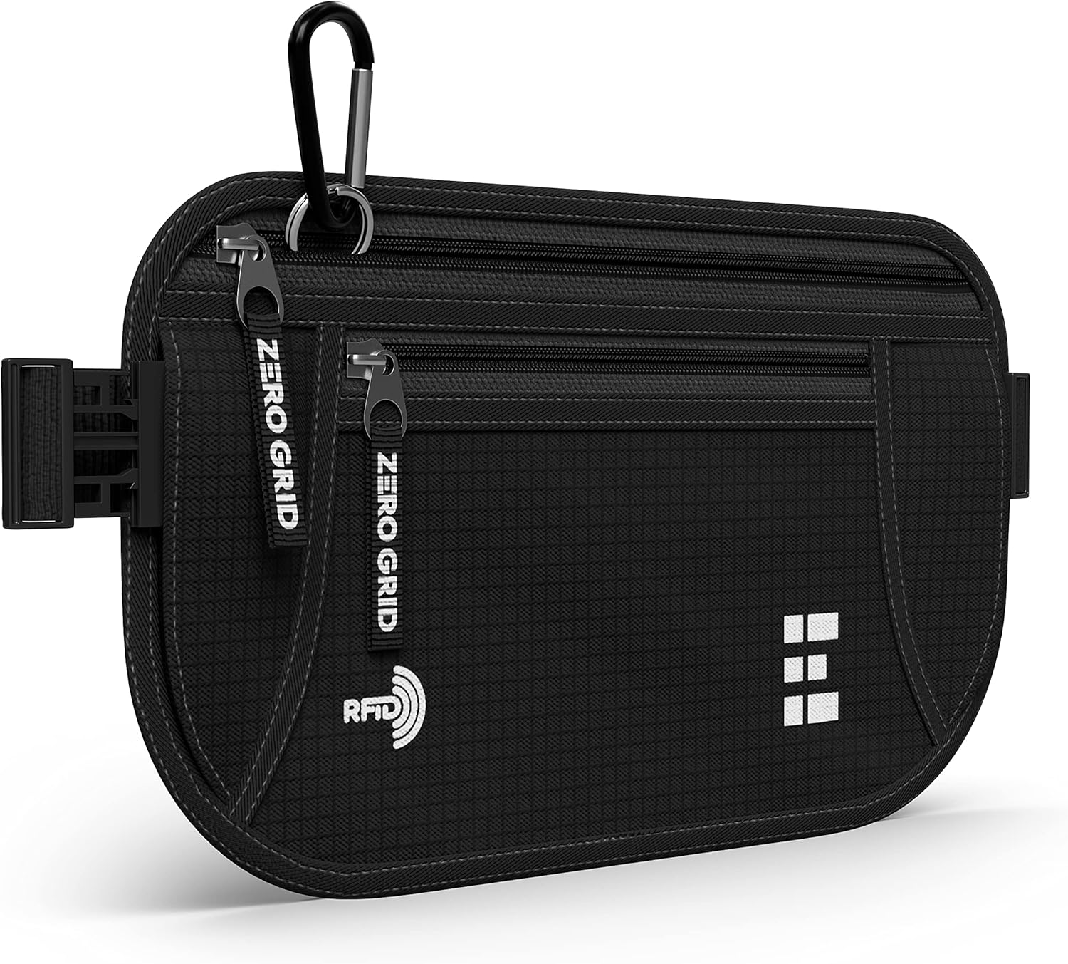 Money Belt for Secure Travel - Concealed Travel Pouch W/Rfid Blocking - Secure Important Documents and Money - Durable, Water-Resistant Rip-Stop Nylon W/Rfid Sleeves Set