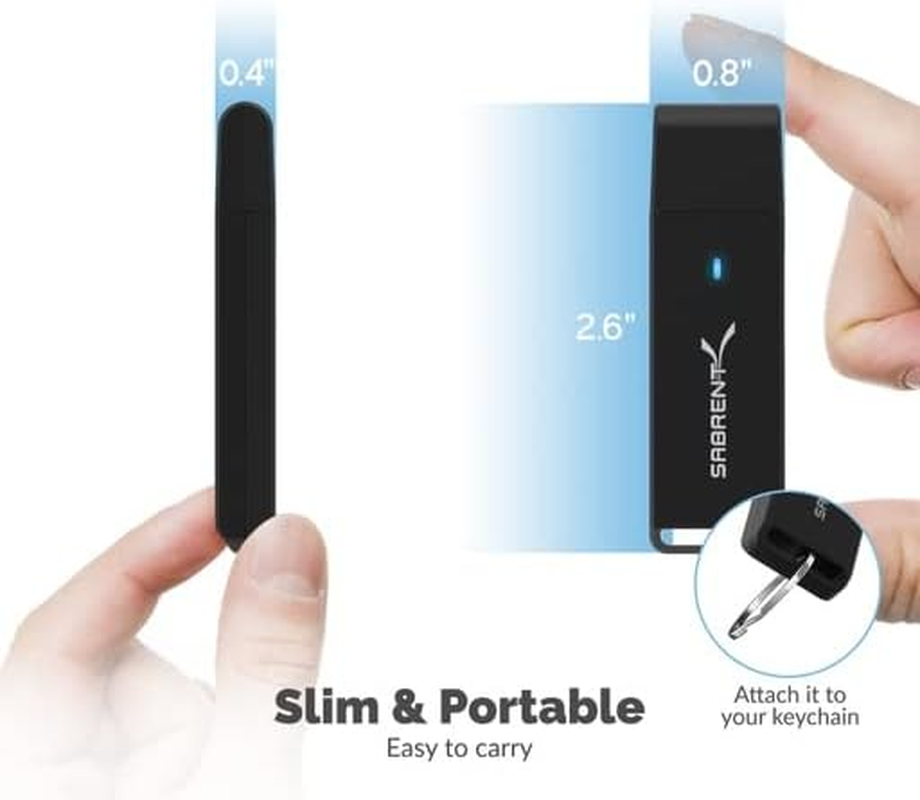 SABRENT USB 3.0 Micro SD and SD Card Reader (CR-T2MS) image number 2