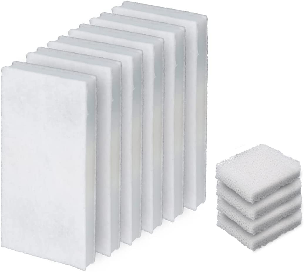 Replacement Filters for Kakeyrun'S 67Oz/2.0L Automatic Cat Water Fountain, 6Pcs Filter & 6Pcs Filter Cotton