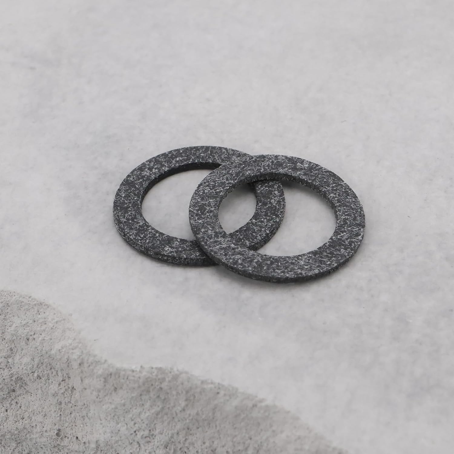 24PCS Carburetor Float Bowl Gasket Compatible with Briggs & Stratton 498260 271716 Inner Diameter 9.7Mm Outer Diameter Carburetor Bowl Seal 14.5Mm Dark Gray image number 2