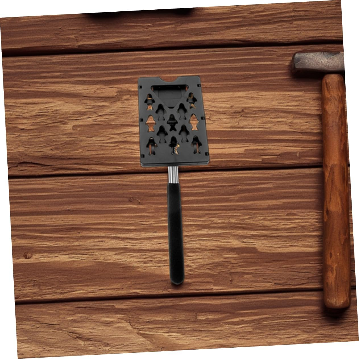 Parliky 2 Pcs Retractable Telescopic Card Holder for Vehicle Parking Toll Swiping Extendable Card Stick for Car Parking Fee Telescoping Rod for Toll Cards image number 2