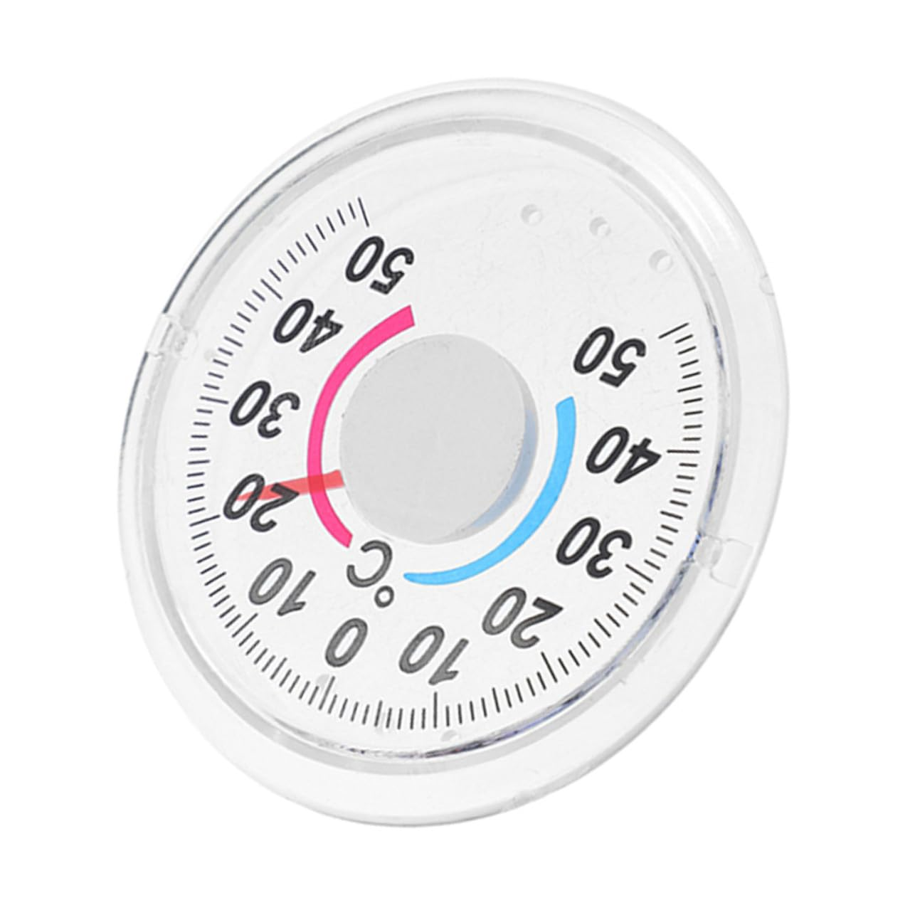 Indoor Outdoor Door Window Thermometer Analog Temperature Gauge Accurate round Plastic Housing for Home Monitoring