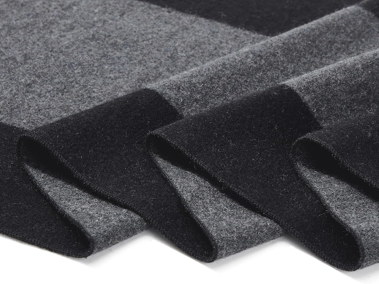 American Trends Men'S Winter Wool Scarf Plaid Tassel Scarf for Fall and Winter Long Soft Knit Fashion Classic Neck Scarves image number 2