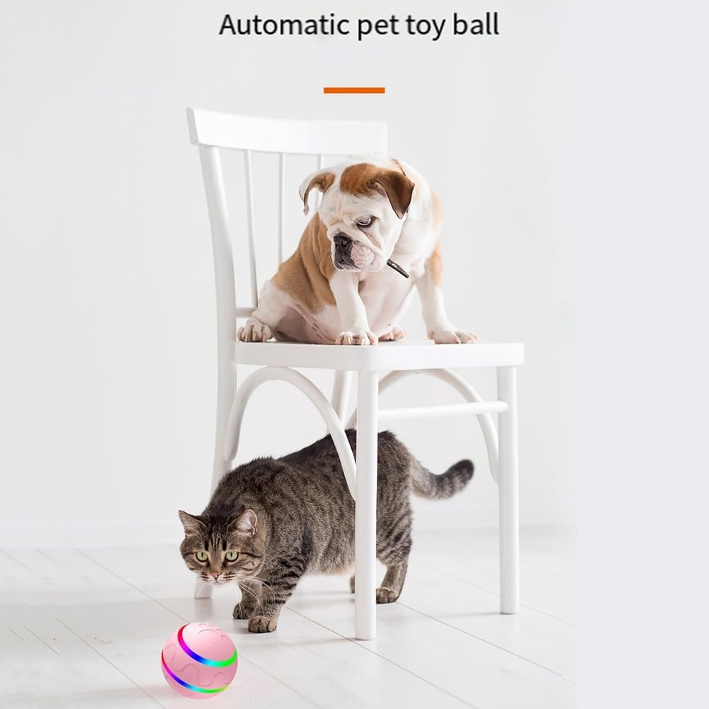 VENEKA Smart Toys Ball USB Rechargeable Toy Funny Ball for Dog Cats Cats Toy Pet Supplies image number 4