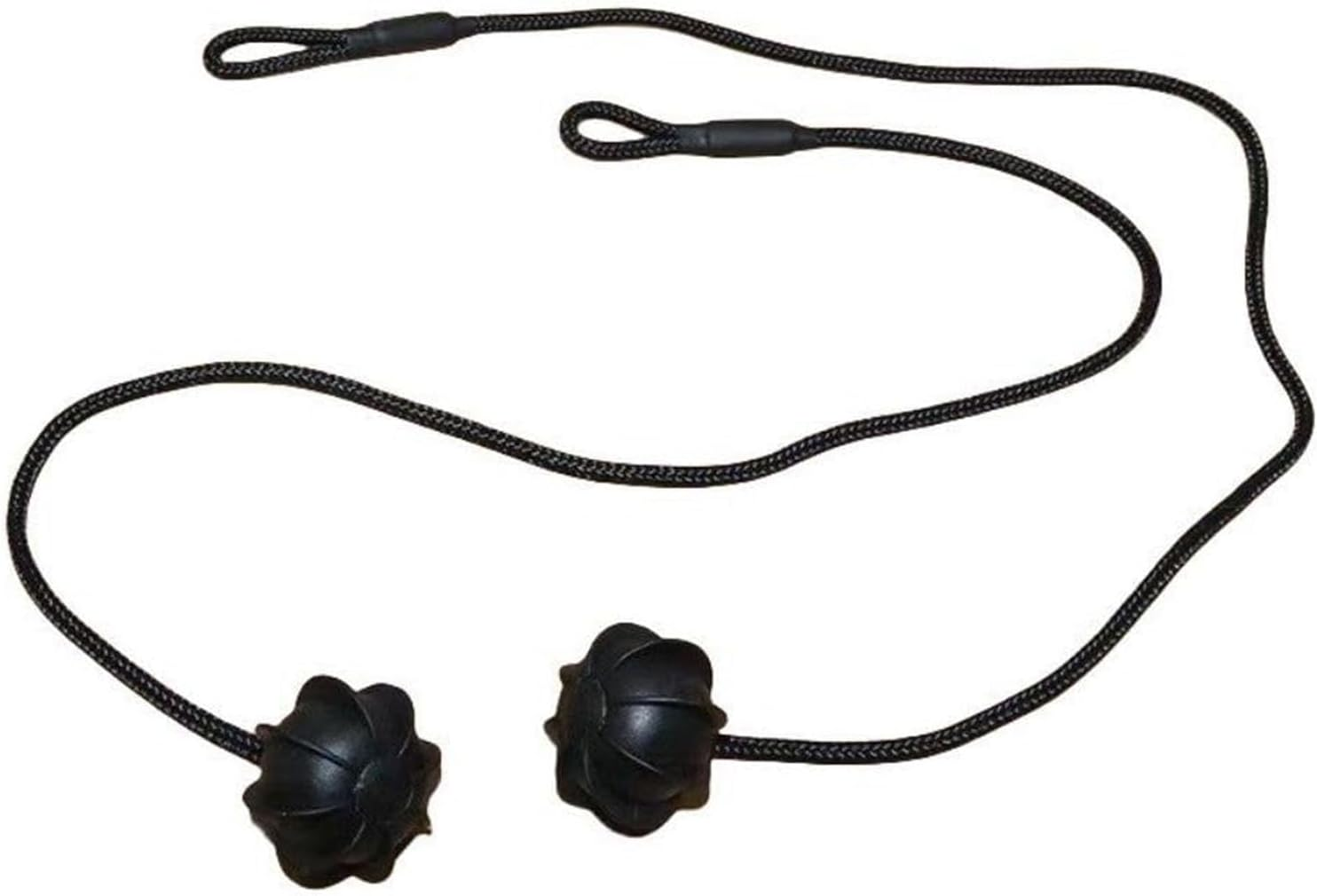 2-Pack Interior Rear Parcel Shelf String Tonneau Cover Strap Cord Fit for VW Golf GTI Rabbit 1K6863447A image number 4