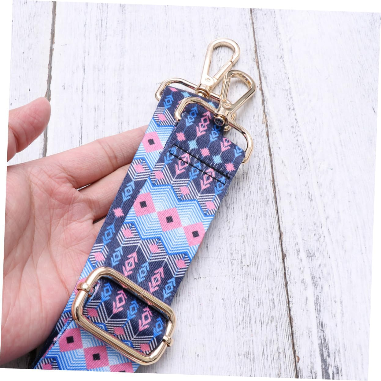 COHEALI 3Pcs Duffle Bag Women Shoulder Strap Bag Replacement Strap Ethnic Style Printing image number 3