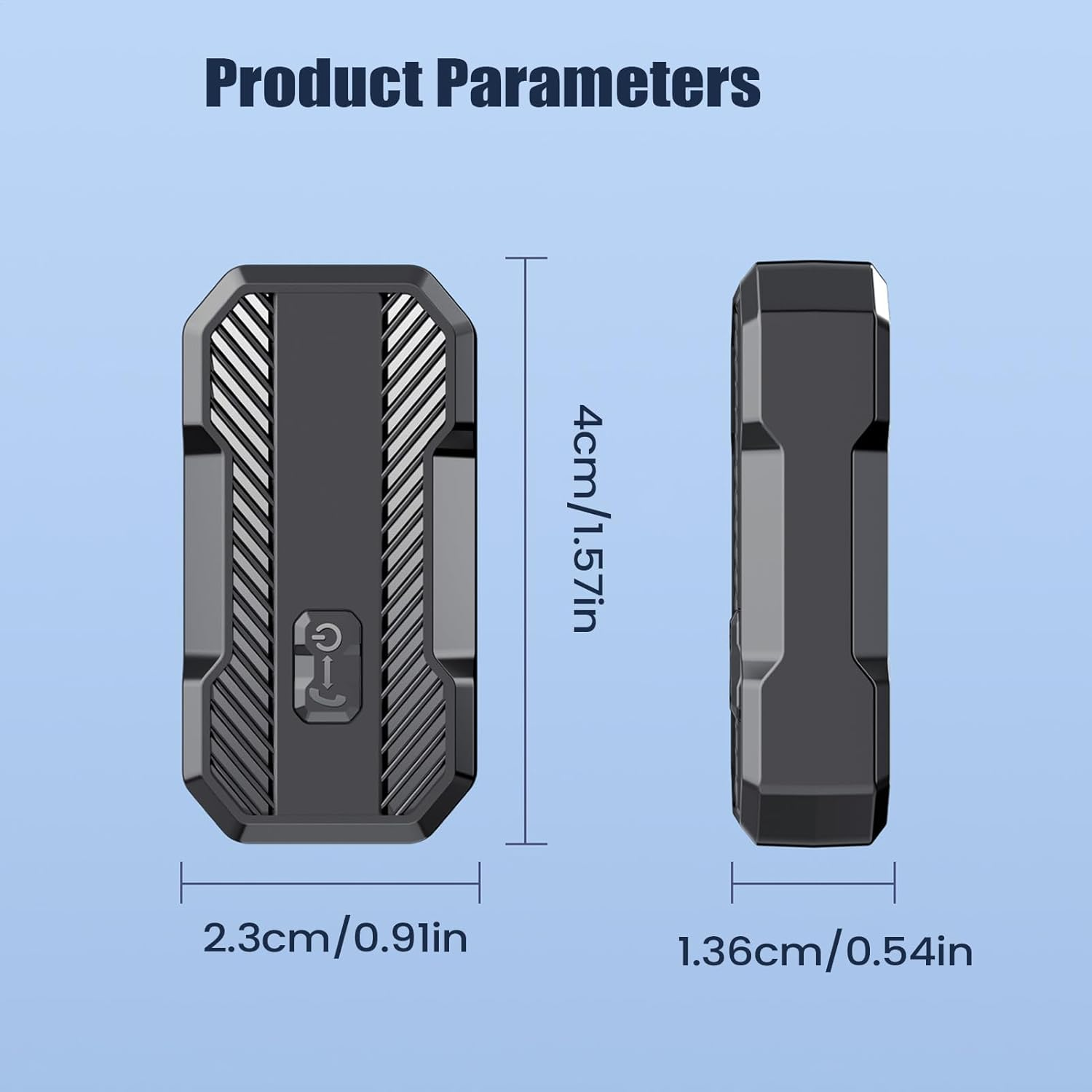 Wireless Audio Receiver for Car -Transmitter and Receiver | 5.3 Music Adapter Abs Wireless Audio Device for Car, Travel, Stereo Speaker, Wired Headphones, Rechargeable Accessory image number 5