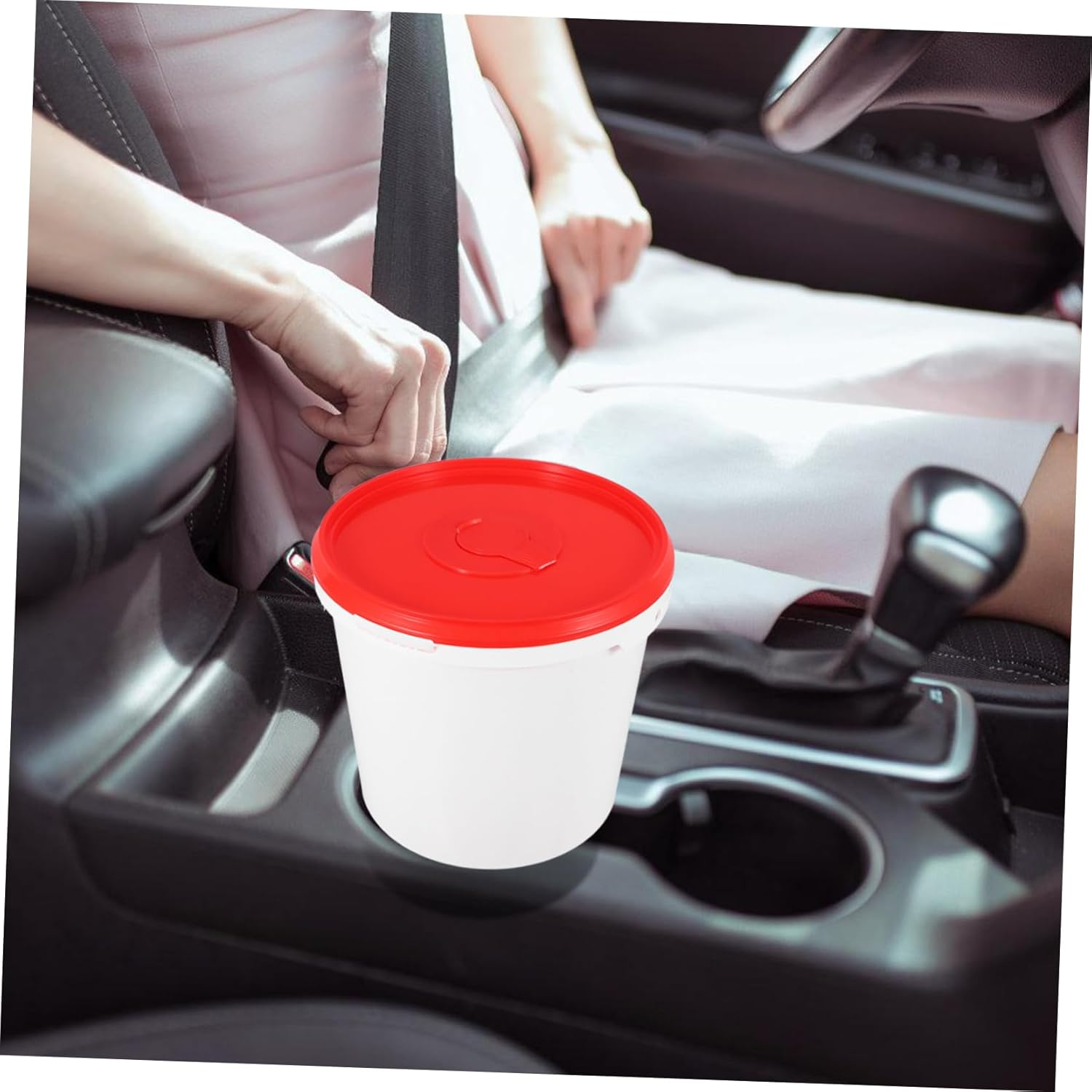 Wipe Storage Container Reusable Wipe Bucket for Travel Refills Easily for Diapers and Care Lightweight Design for Convenient Bathroom Use image number 3