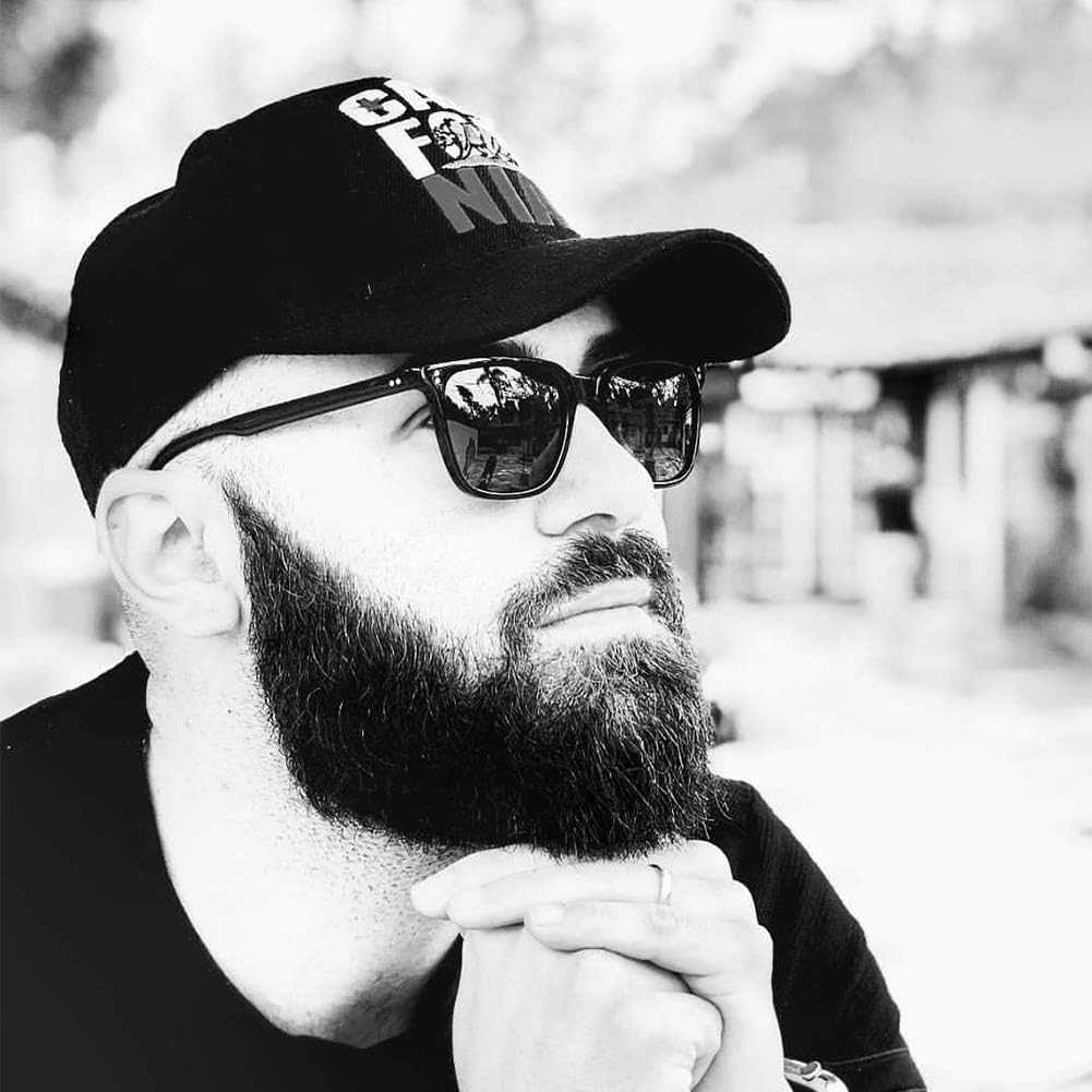 CARFIA Polarized Men'S Sunglasses UV400 Protection for Driving Fishing Cool Man Acetate Shades CA5354L