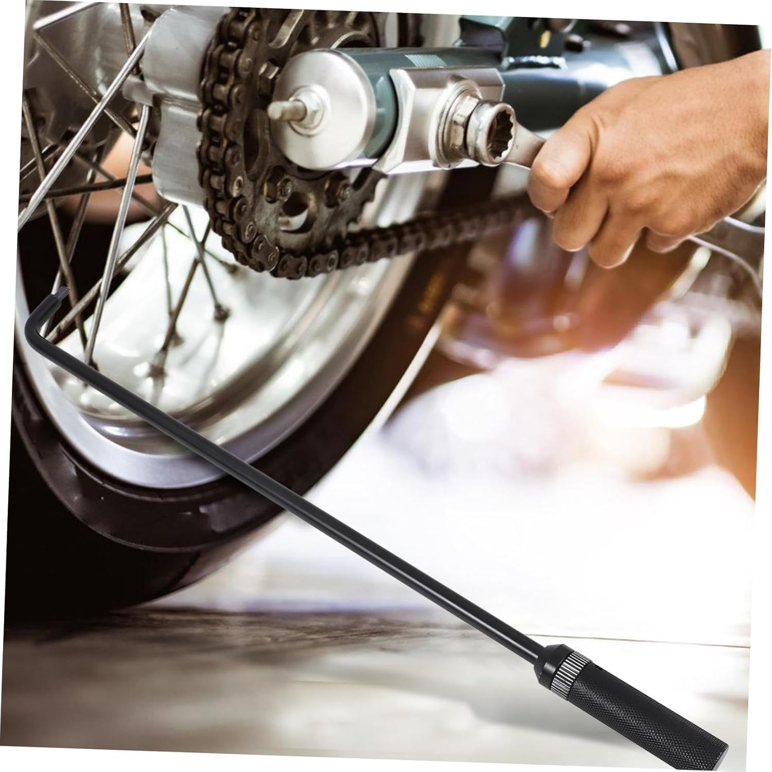 Alipis Motorcycle Screw Adjusting Tool Angled Head Adjustment Screwdriver Tool for Atv Utv Powersports Sturdy Metal Construction image number 3