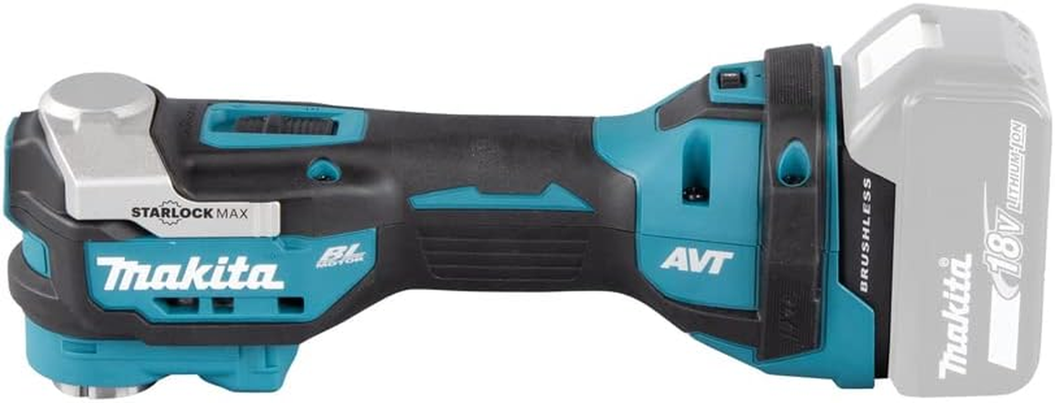 Makita DTM52ZX3 18V LXT Brushless Multi-Tool &ndash; Batteries and Charger Not Included image number 2