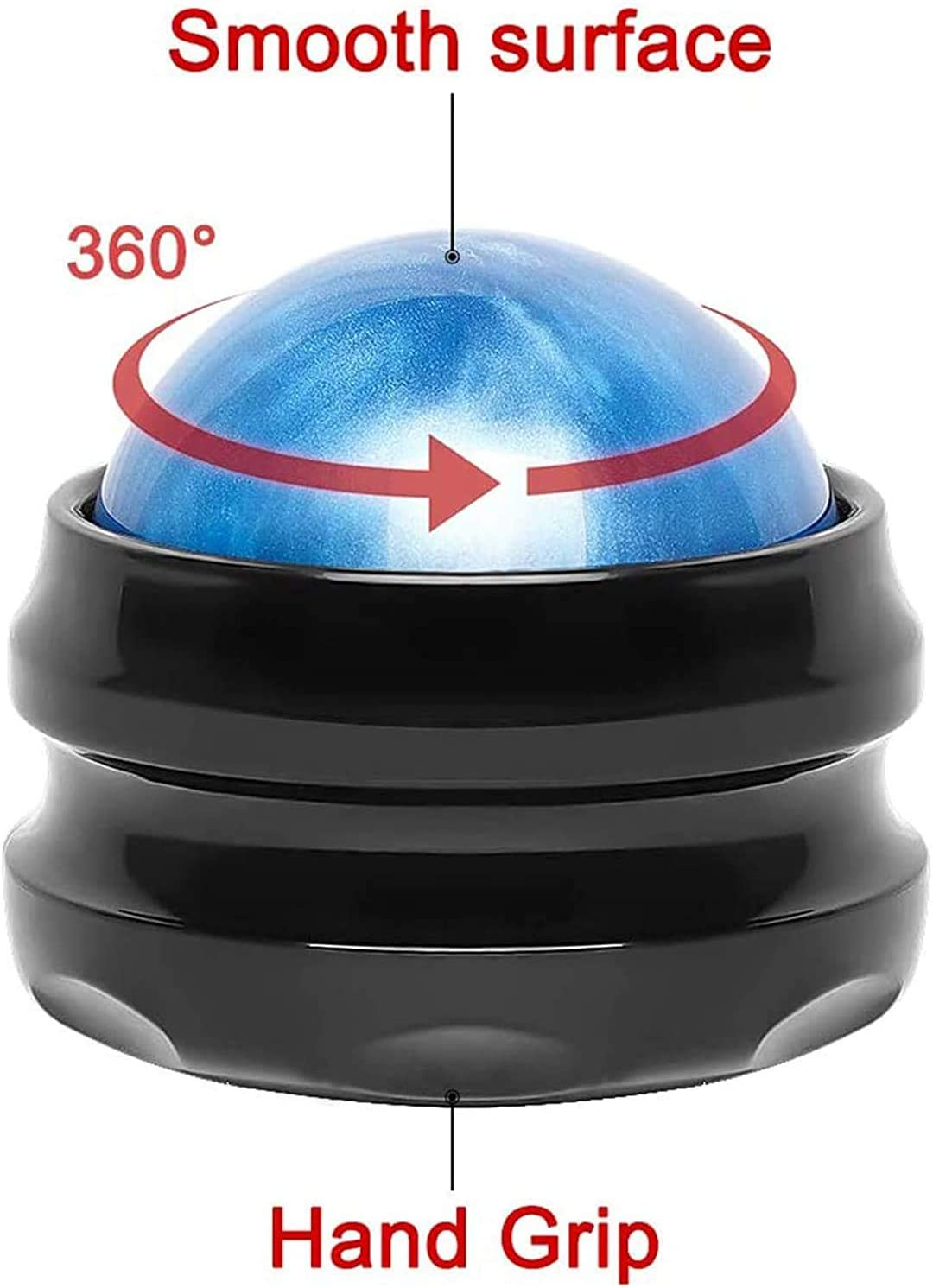 Massage Ball, WOVTE Lacrosse Balls, Self Massage Tool for Sore Muscles, Shoulders, Neck, Back, Foot, Body, Deep Tissue, Trigger Point, Muscle Knots, Yoga and Myofascial Release (Blue) image number 4