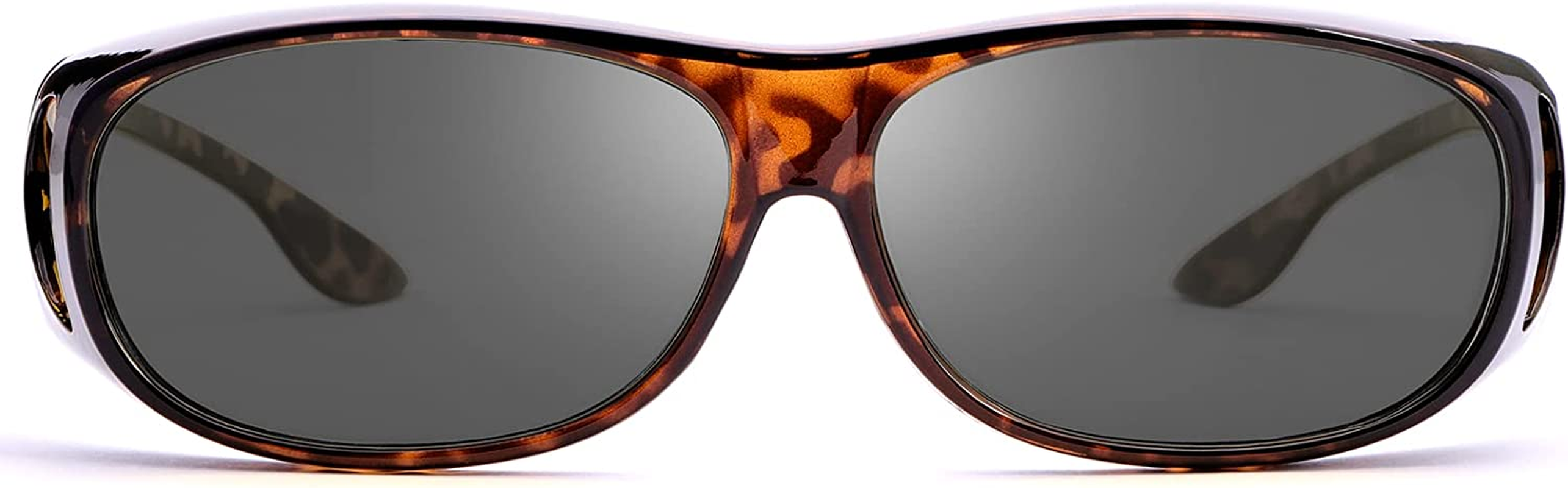 Night Vision Glasses for Men Women Polarized Driving Sunglasses Shield Wraparound Fit over  Eyewear anti Glare