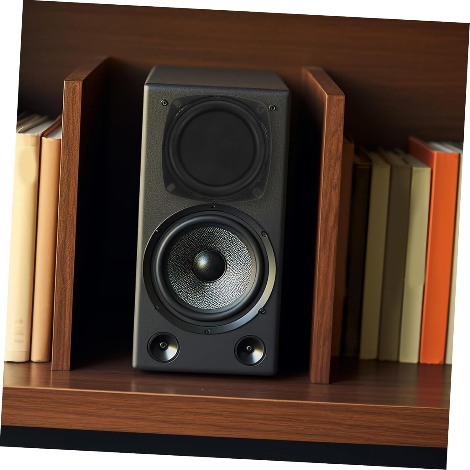 TIDTALEO 2PCS Loudspeaker Vibrating Membrane with Plastic Frame and Bass Diaphragm Plate for Woofer Replacement Enhanced Low Frequency Sound for Home and Mobile Audio image number 6