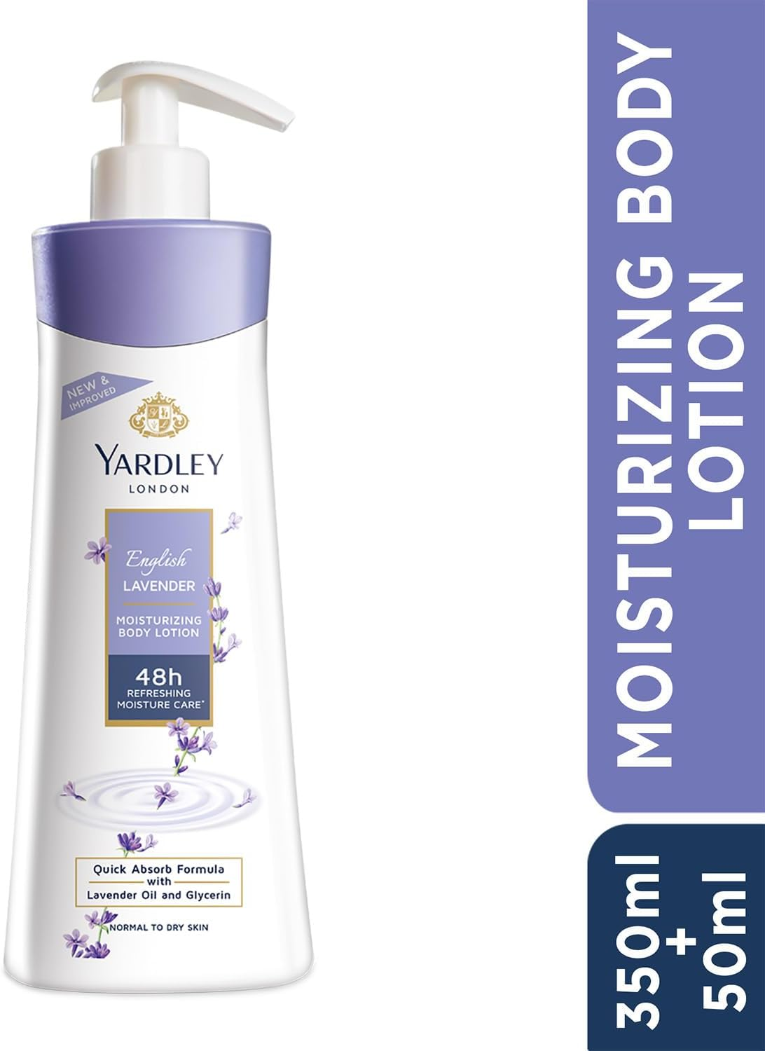 Yardley London - English Lavender Moisturizing Body Lotion, 400Ml image number 6